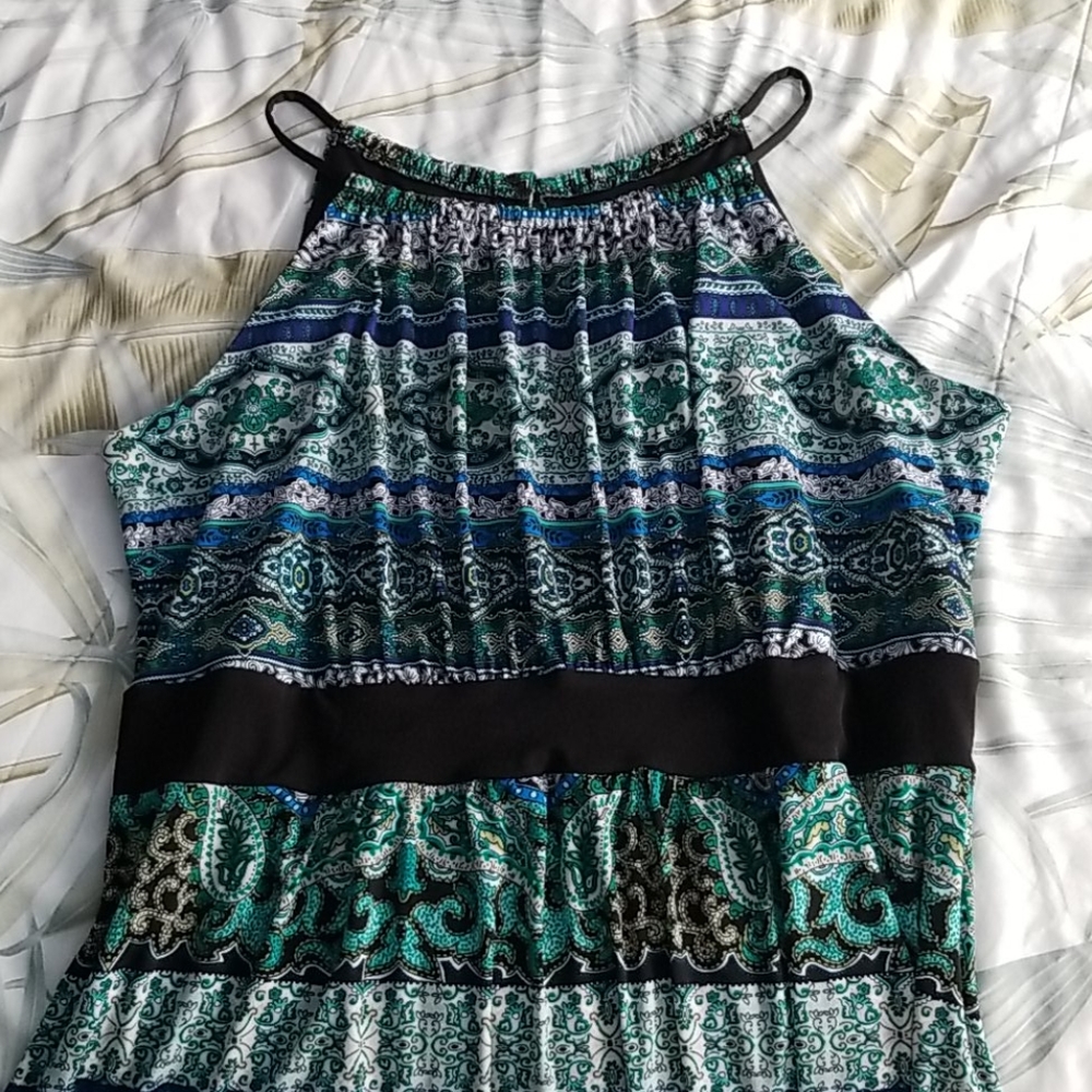 Paisley and Mixed Patterned Dress